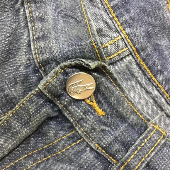 Lacoste Jeans Size 42 Mens Blue Denim 33x33 - Picture 4 of 7